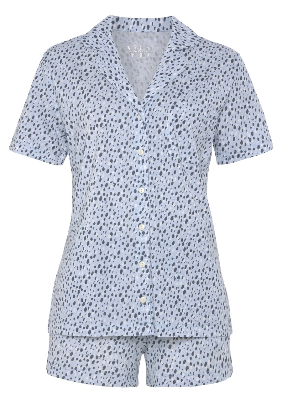 Пижама VIVANCE Short Pajama Set Dreams, цвет marine blue/Light blue
Пижама VIVANCE Short Pajama Set Dreams, цвет marine blue/Light blue