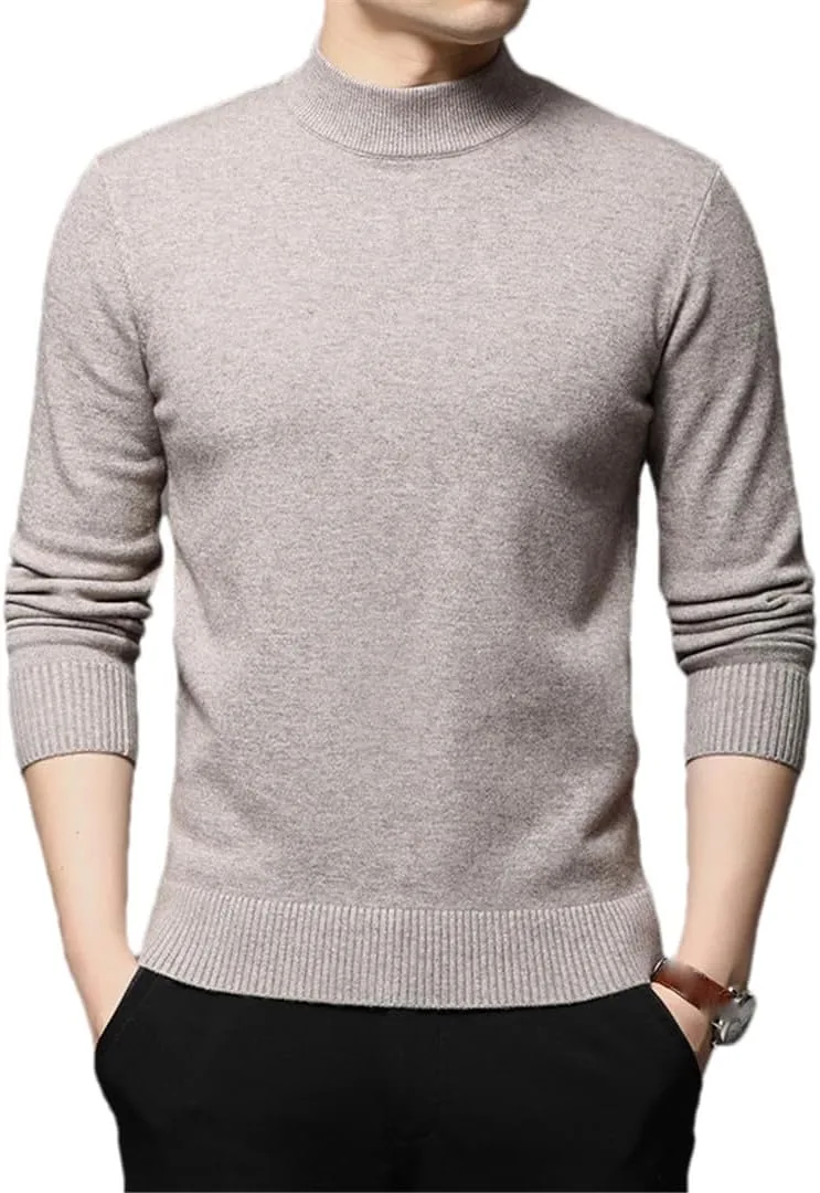 Новый мужской водолазный свитер осень-зима, плотный и теплый
Новый мужской водолазный свитер осень-зима, плотный и теплый