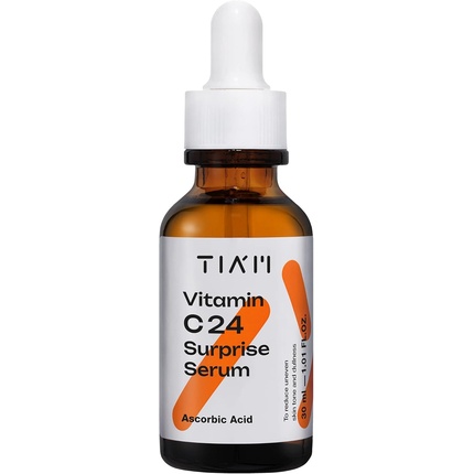 Tiam Vitamin C24 Surprise Serum Осветляющая сыворотка для лица и увлажняющий крем с витамином С Tia'm
Tiam Vitamin C24 Surprise Serum Осветляющая сыворотка для лица и увлажняющий крем с витамином С Tia'm
