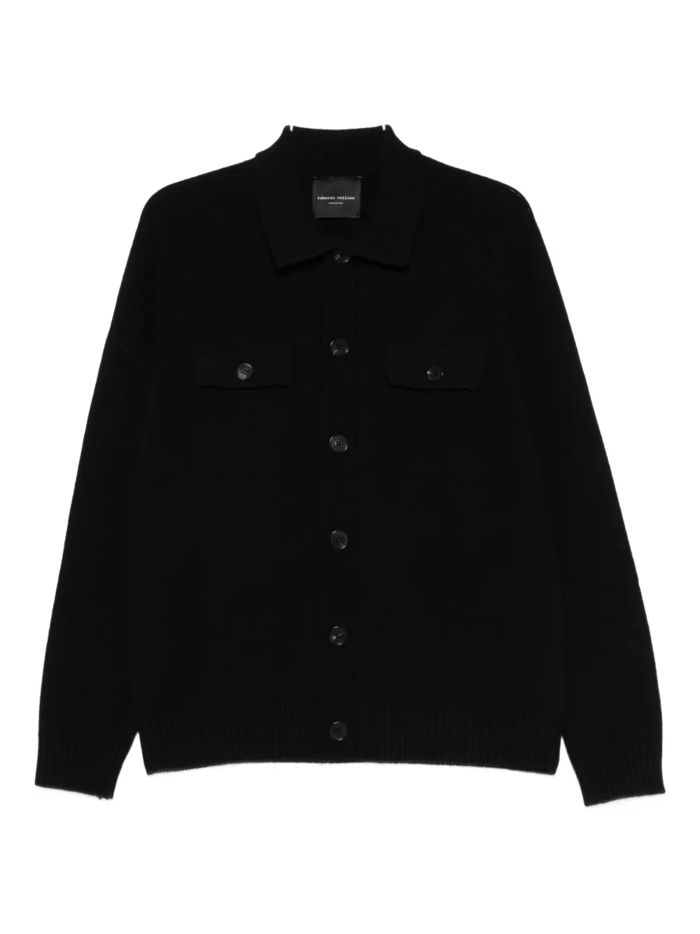 Рубашка с рукавами реглан Roberto Collina, черный
Рубашка с рукавами реглан Roberto Collina, черный