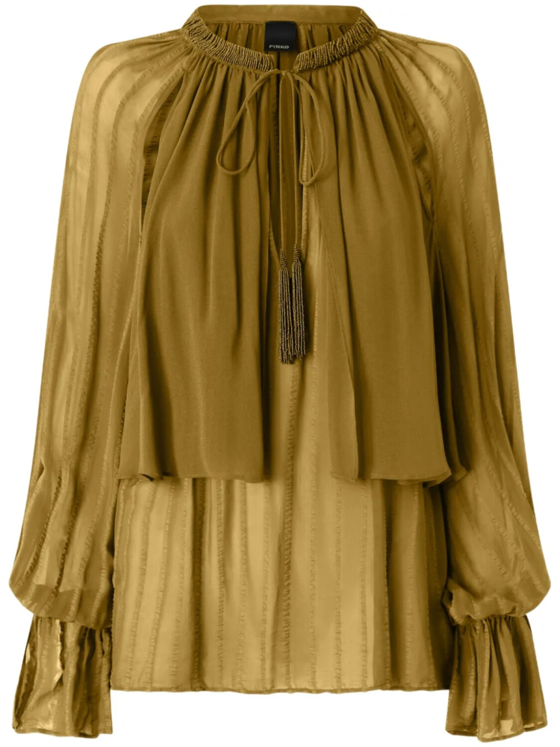 PINKO ярусная блузка, зеленый
PINKO ярусная блузка, зеленый