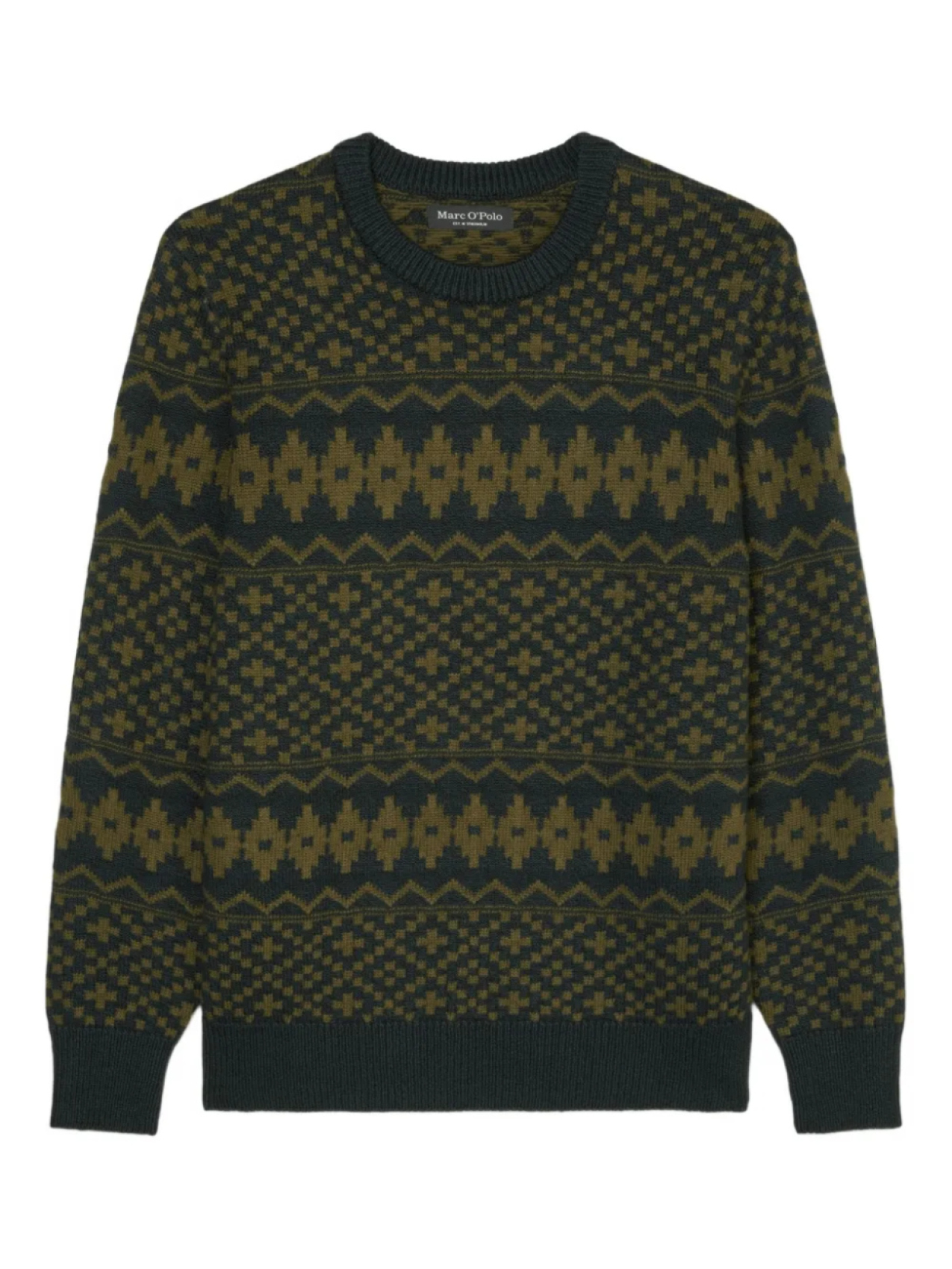Marc O'Polo свитер с узором, синий
Marc O'Polo свитер с узором, синий