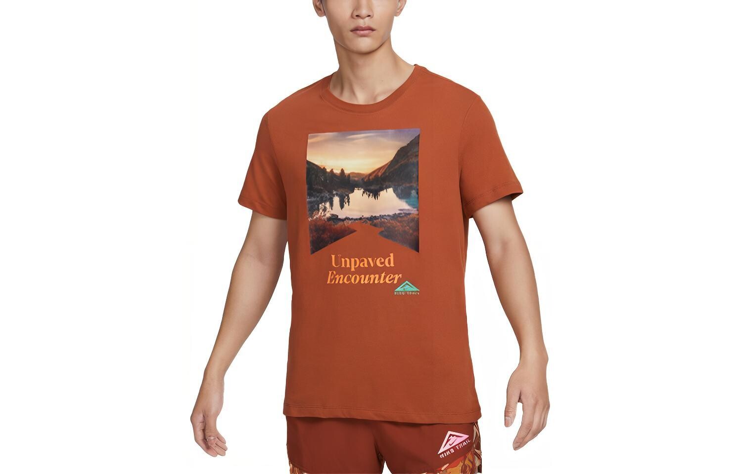 Футболка мужская темно-коричневая Nike, коричневый
Футболка мужская темно-коричневая Nike, коричневый