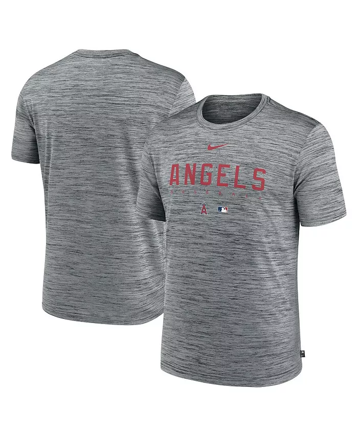 Мужская футболка для тренировок Velocity Performance Authentic Collection Los Angeles Angels в сером меланже Nike
Мужская футболка для тренировок Velocity Performance Authentic Collection Los Angeles Angels в сером меланже Nike