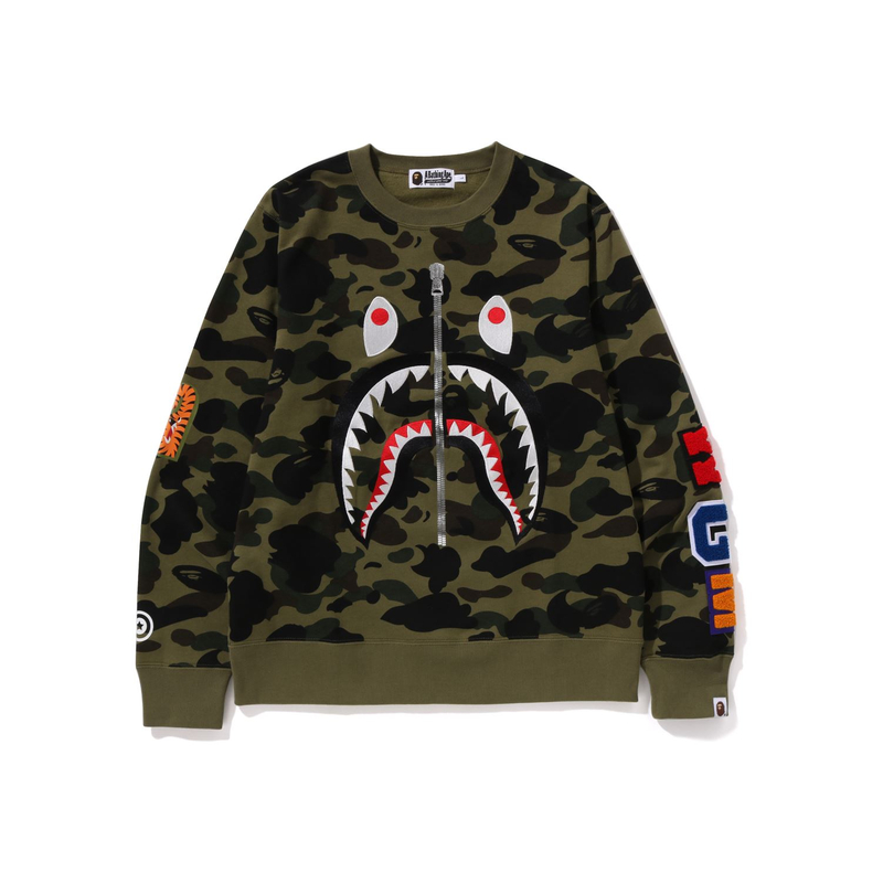 1St Camo Shark толстовка A BATHING APE, зеленый
1St Camo Shark толстовка A BATHING APE, зеленый
