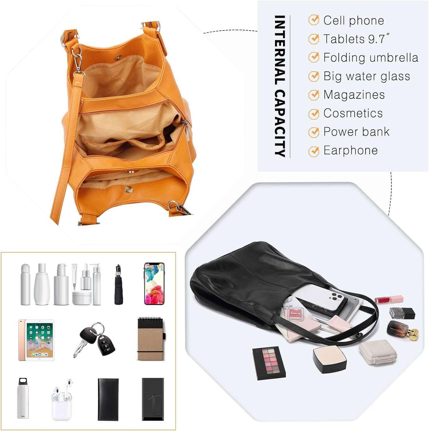 Сумка через плечо с тремя отделениями и съемным ремешком Kitise, коричневый
Сумка через плечо с тремя отделениями и съемным ремешком Kitise, коричневый