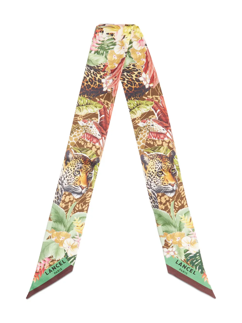 Шелковый шарф Jungle Lancel, зеленый
Шелковый шарф Jungle Lancel, зеленый