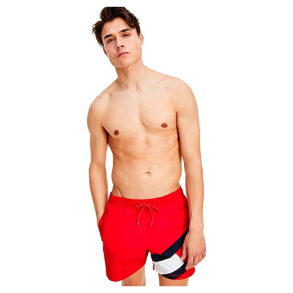 Шорты для плавания Tommy Hilfiger Colour Blocked Slim Fit Mid Length, красный
Шорты для плавания Tommy Hilfiger Colour Blocked Slim Fit Mid Length, красный