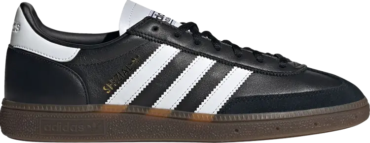 Кроссовки Handball Spezial 'Black White Gum', черный
Кроссовки Handball Spezial 'Black White Gum', черный