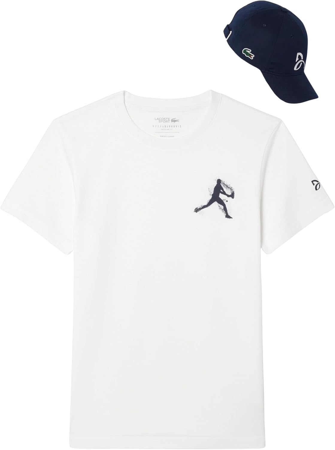Футболка Lacoste Men's Sport Tennis X Novak Djokovic Pack, White/Navy Blue, Белый, Футболка Lacoste Men's Sport Tennis X Novak Djokovic Pack, White/Navy Blue
Футболка Lacoste Men's Sport Tennis X Novak Djokovic Pack, White/Navy Blue, Белый, Футболка Lacoste Men's Sport Tennis X Novak Djokovic Pack, White/Navy Blue