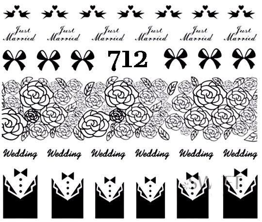 Водные наклейки для ногтей - №712, Raisin
Водные наклейки для ногтей - №712, Raisin