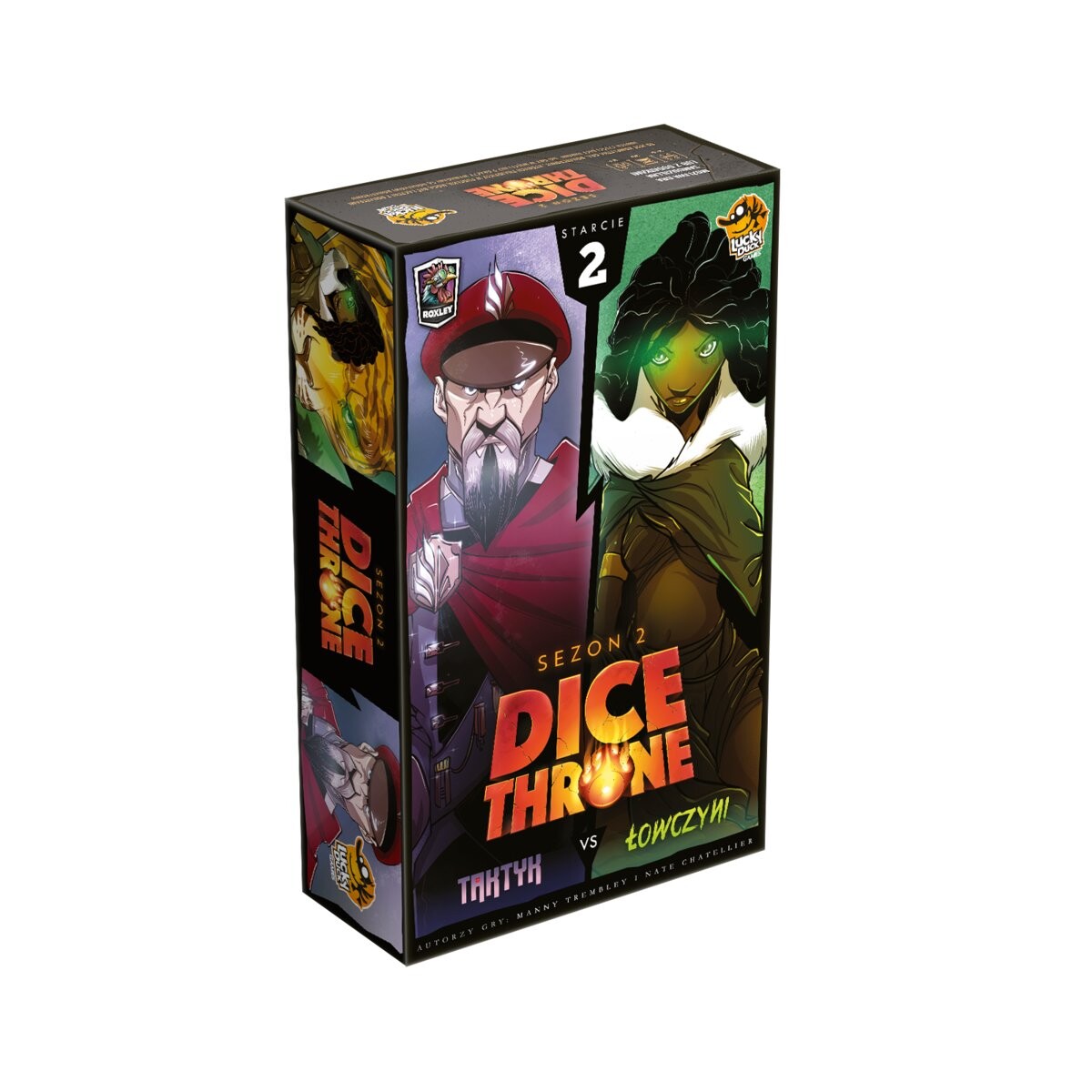 Dice Throne Сезон 2 – Столкновение 2: Тактик против Охотника Lucky Duck Games
Dice Throne Сезон 2 – Столкновение 2: Тактик против Охотника Lucky Duck Games