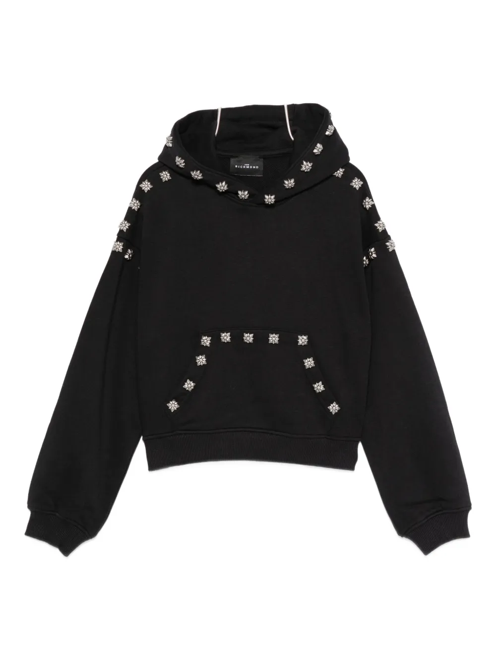 Худи с украшением в виде заклепок John Richmond Junior, черный
Худи с украшением в виде заклепок John Richmond Junior, черный