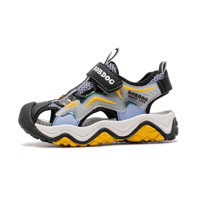 Детские сандалии BOBDOG, синий/черный 
Детские сандалии BOBDOG, синий/черный