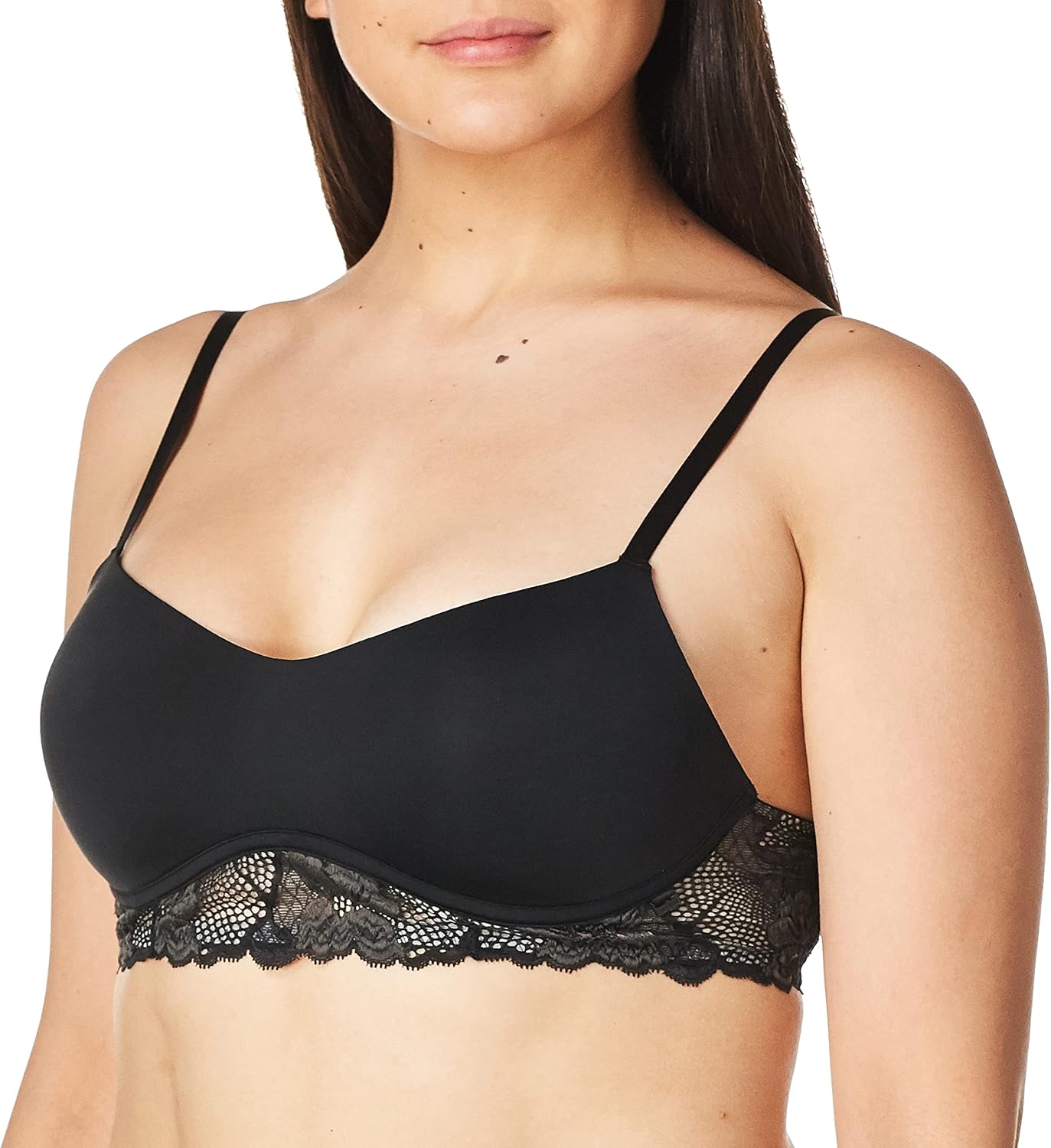 Женский бюстгальтер-бралетт Calvin Klein Perfectly Fit Flex Lightly Lined без косточек, Black Lace
Женский бюстгальтер-бралетт Calvin Klein Perfectly Fit Flex Lightly Lined без косточек, Black Lace