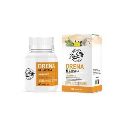 Dr Viti Drena Forte пищевая добавка для дренажа и антиоксидантов 60 капсул Marco Viti Farmaceutici
Dr Viti Drena Forte пищевая добавка для дренажа и антиоксидантов 60 капсул Marco Viti Farmaceutici