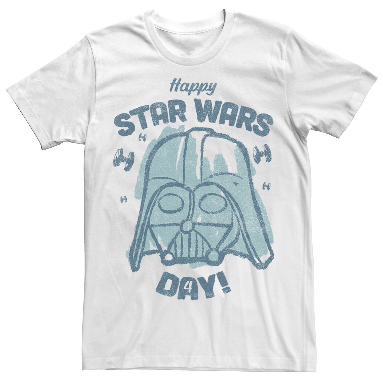 Мужская футболка с рисунком Дарта Вейдера «Звездные войны пусть будет с тобой четвертым» Licensed Character
Мужская футболка с рисунком Дарта Вейдера «Звездные войны пусть будет с тобой четвертым» Licensed Character