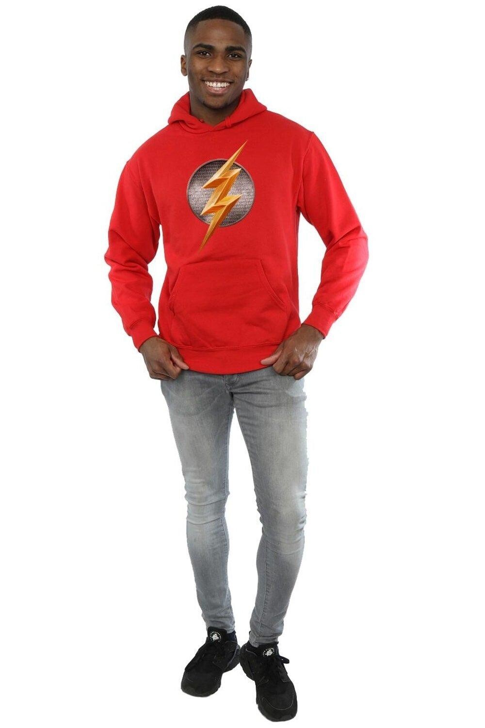 Толстовка с эмблемой Лиги справедливости из фильма DC Comics, красный
Толстовка с эмблемой Лиги справедливости из фильма DC Comics, красный