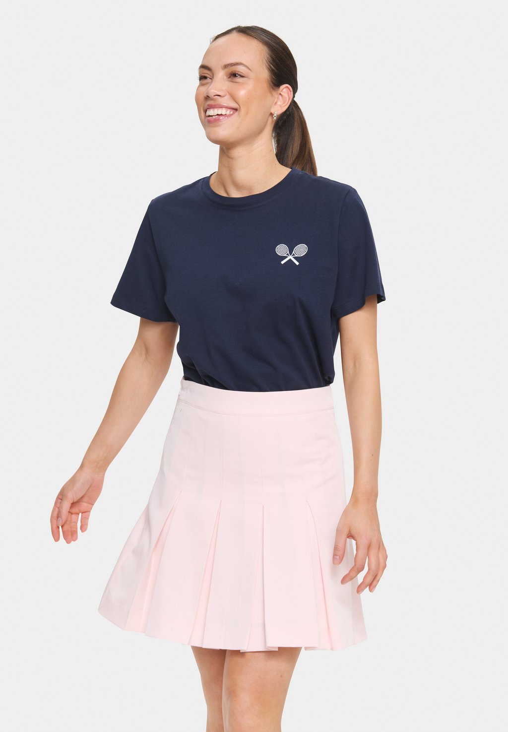 Футболка с принтом JENNESZ Saint Tropez, темно-синий 
Футболка с принтом JENNESZ Saint Tropez, темно-синий