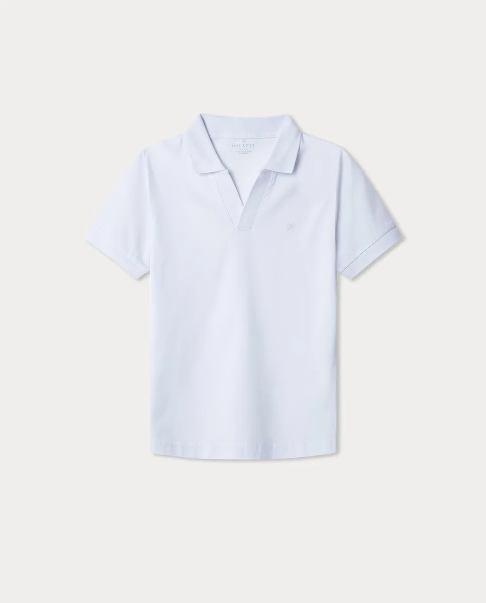 Johnny CLLR STR рубашка поло для мальчиков Hackett, белый
Johnny CLLR STR рубашка поло для мальчиков Hackett, белый