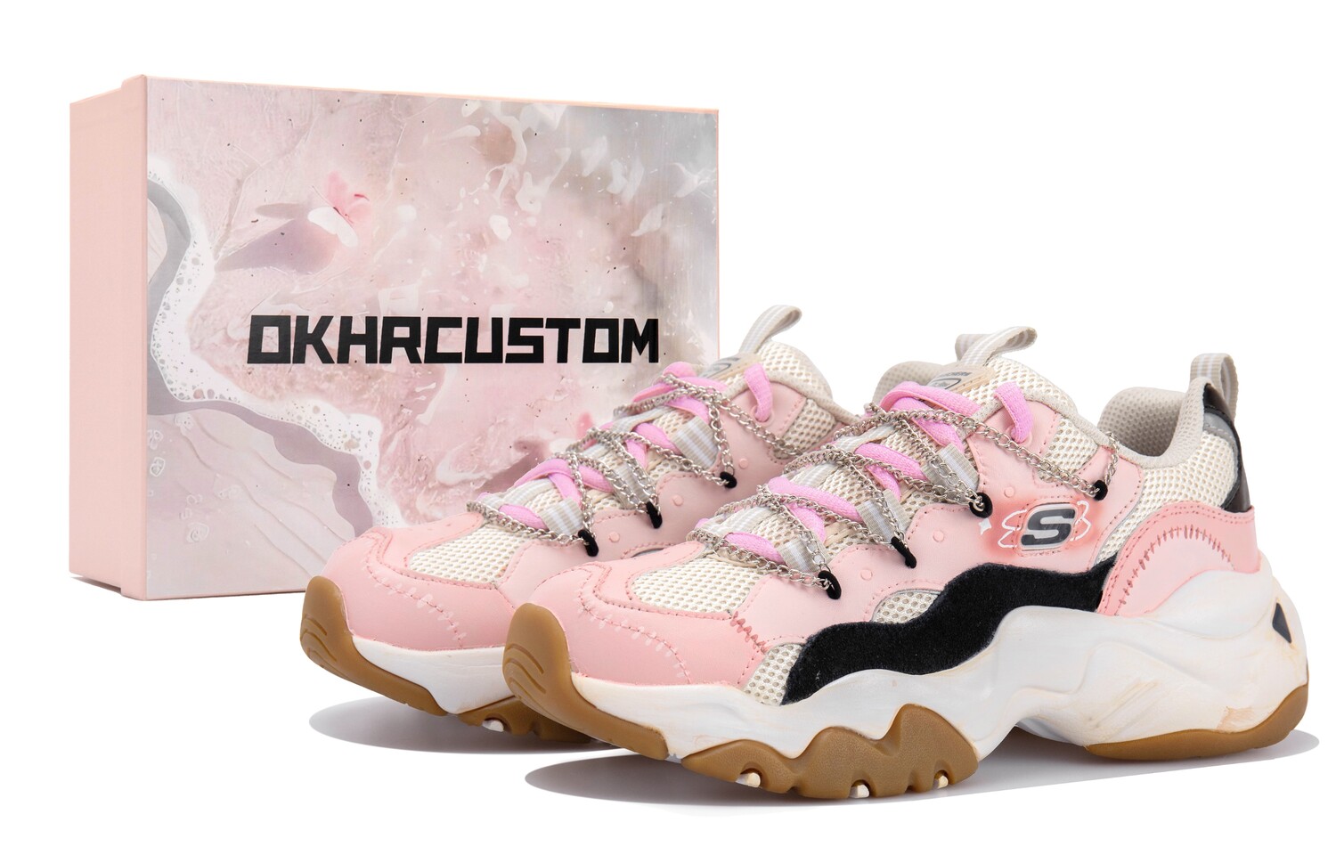 Кроссовки Skechers D"LITES 3.0 Lifestyle Shoes Women's Low-top Beige/pink/black, черный/розовый
Кроссовки Skechers D"LITES 3.0 Lifestyle Shoes Women's Low-top Beige/pink/black, черный/розовый