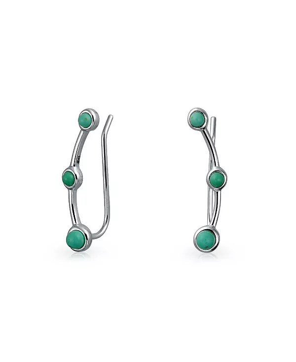 Минималистичные 3 изогнутые серьги-булавки из натуральной синей бирюзы, серьги-кранцы, стерлинговое серебро Bling Jewelry, blue
Минималистичные 3 изогнутые серьги-булавки из натуральной синей бирюзы, серьги-кранцы, стерлинговое серебро Bling Jewelry, blue