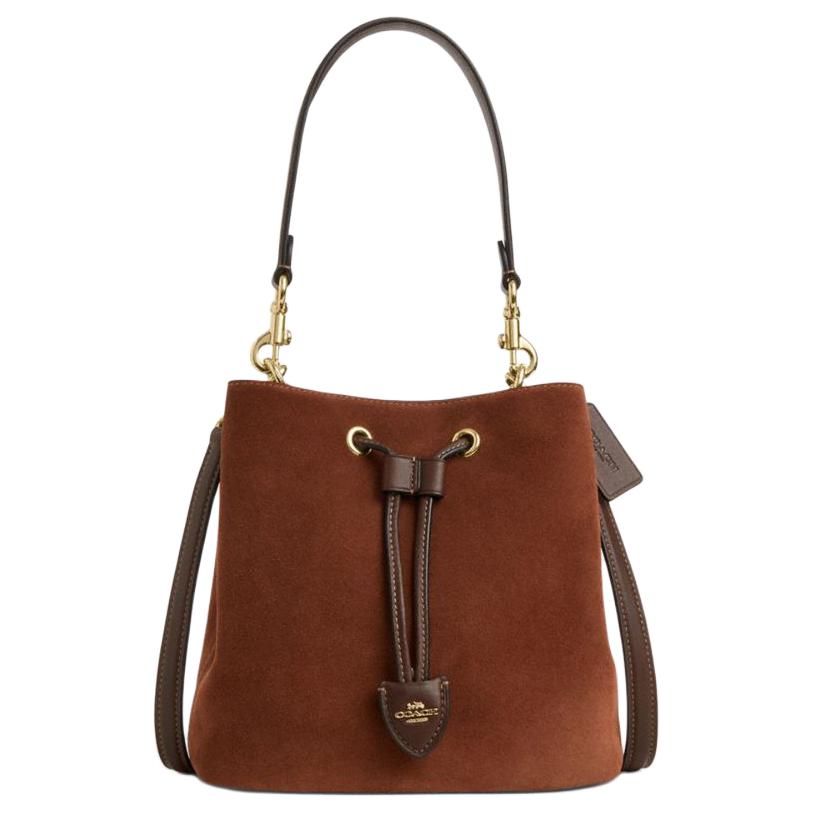 COACH Сумка ведро из кожи коровы Роуэн
COACH Сумка ведро из кожи коровы Роуэн