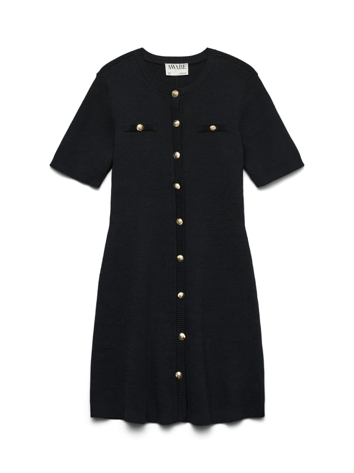 Vero Moda Вязаное платье черного цвета
Vero Moda Вязаное платье черного цвета