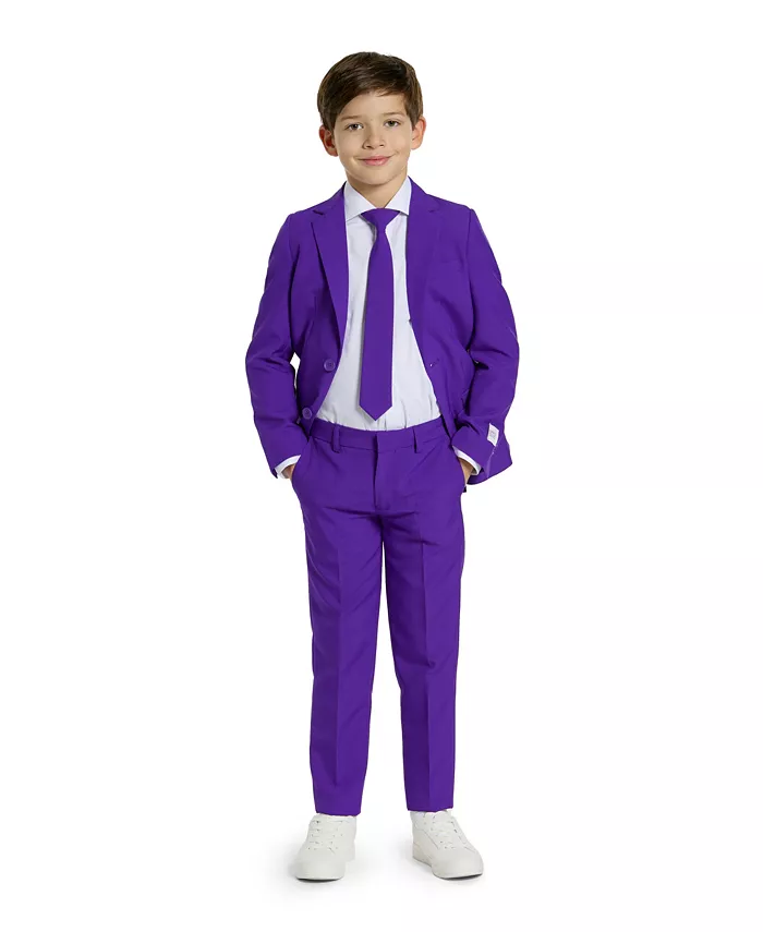 Детский костюм из 3-х предметов Purple Prince для мальчиков OppoSuits, фиолетовый
Детский костюм из 3-х предметов Purple Prince для мальчиков OppoSuits, фиолетовый