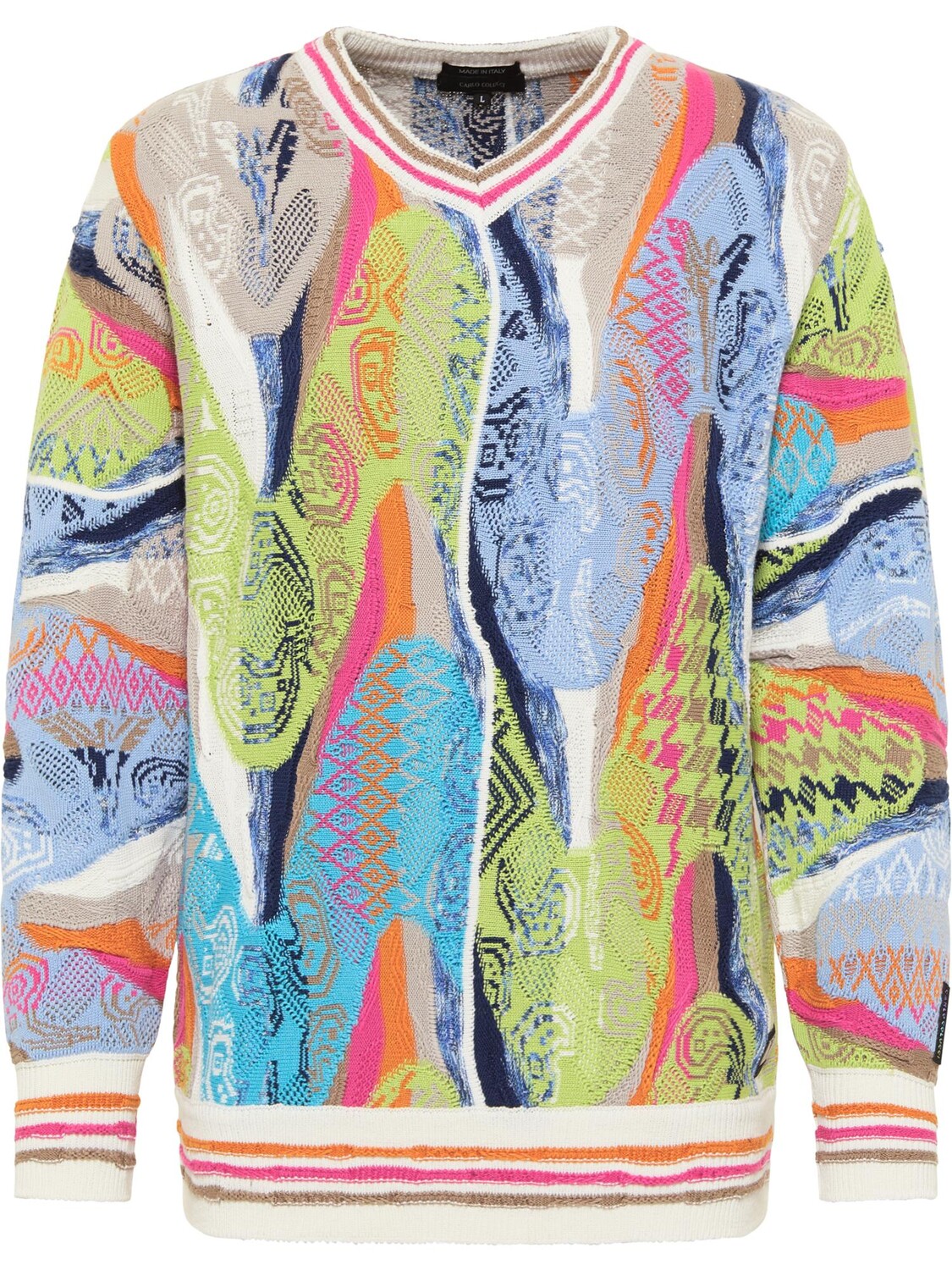 Пуловер Carlo Colucci Strick Cucinato, белый
Пуловер Carlo Colucci Strick Cucinato, белый