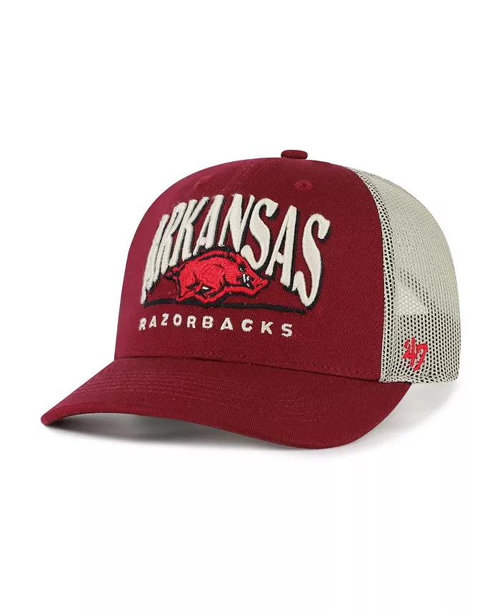 Мужская регулируемая кепка дальнобойщика Cardinal Arkansas Razorbacks Arid '47 Brand
Мужская регулируемая кепка дальнобойщика Cardinal Arkansas Razorbacks Arid '47 Brand