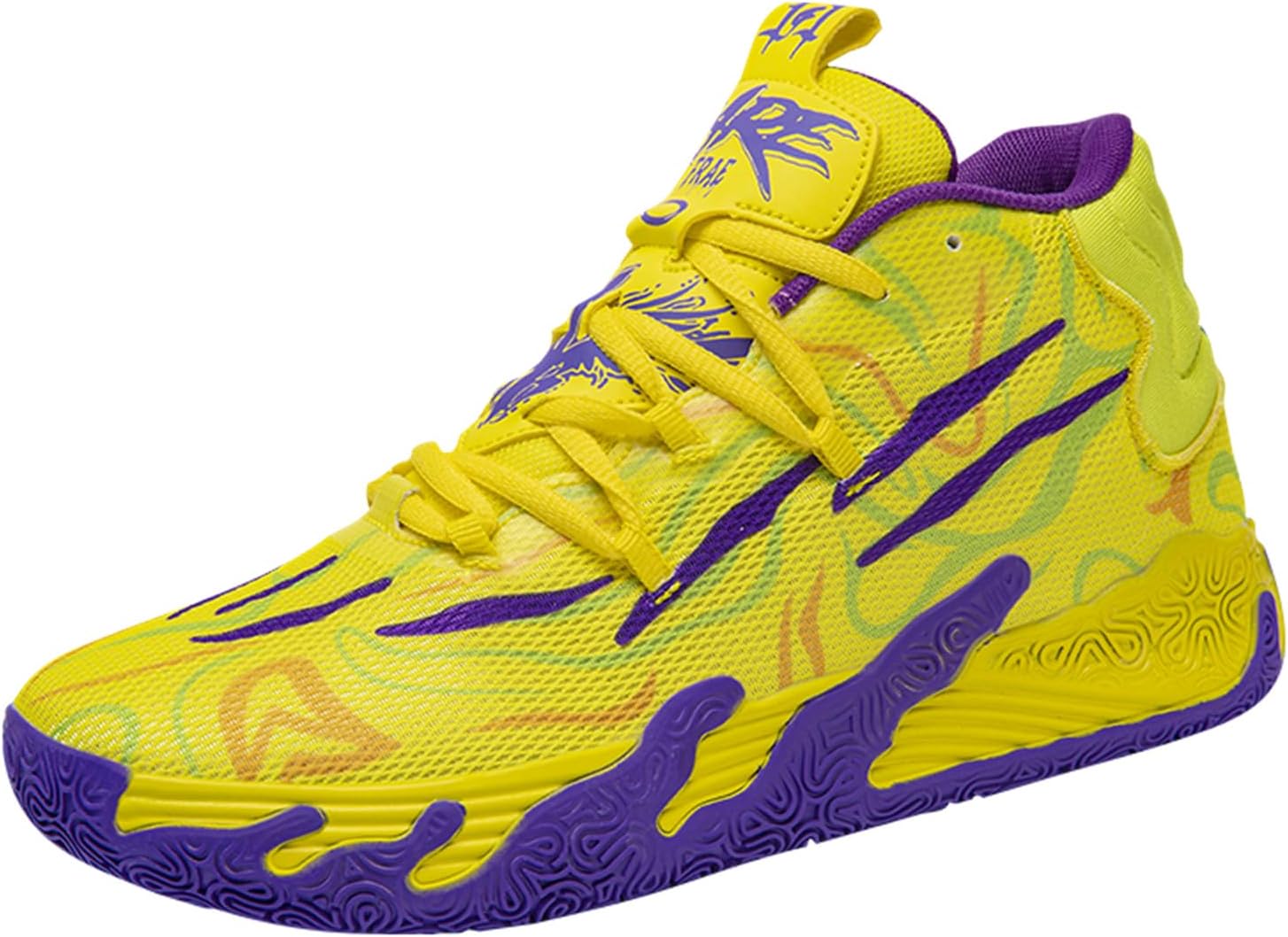 Мужские баскетбольные кроссовки на шнуровке с высоким верхом, китайского стиля, дышащие, с нескользящей подошвой, для улицы, с амортизацией, для фитнеса и спортивных тренировок Didopery, желтый
Мужские баскетбольные кроссовки на шнуровке с высоким верхом, китайского стиля, дышащие, с нескользящей подошвой, для улицы, с амортизацией, для фитнеса и спортивных тренировок Didopery, желтый