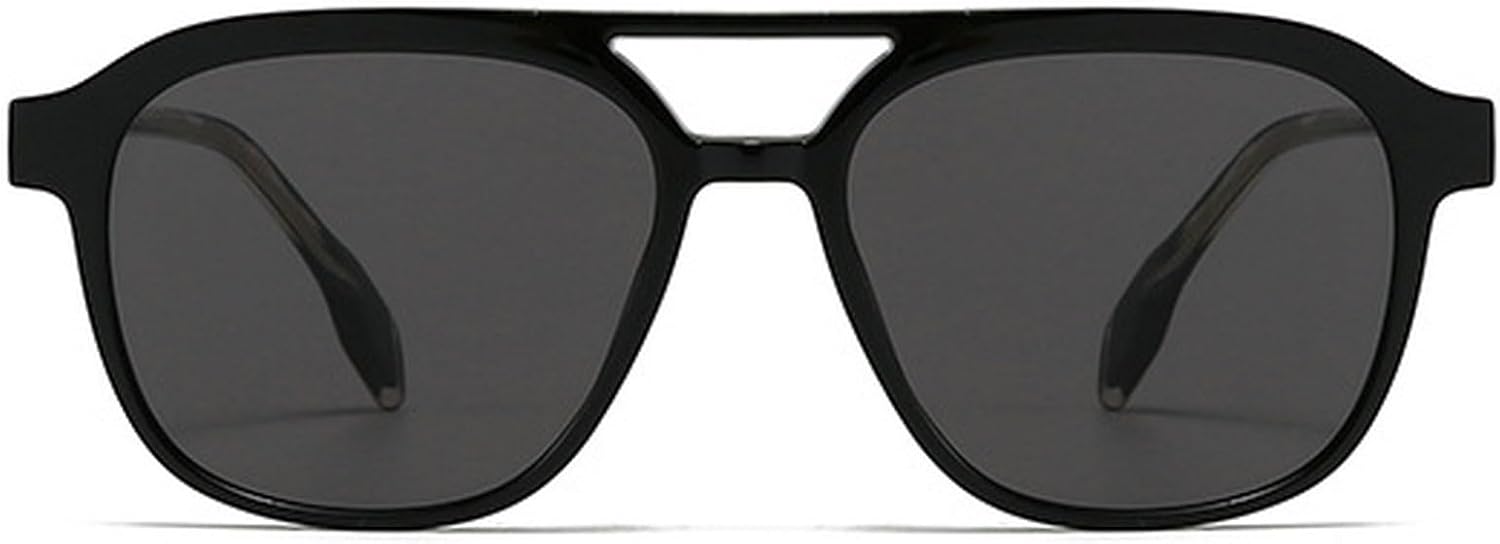 Женские солнцезащитные очки класса люкс в стиле ретро, мужские градиентные солнцезащитные очки с защитой от УФ-излучения UV400, увеличенные очки с двойной перемычкой mincl, Black
Женские солнцезащитные очки класса люкс в стиле ретро, мужские градиентные солнцезащитные очки с защитой от УФ-излучения UV400, увеличенные очки с двойной перемычкой mincl, Black