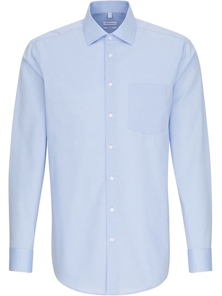 Рубашка Seidensticker Hemd - Regular fit -, светло-синий
Рубашка Seidensticker Hemd - Regular fit -, светло-синий