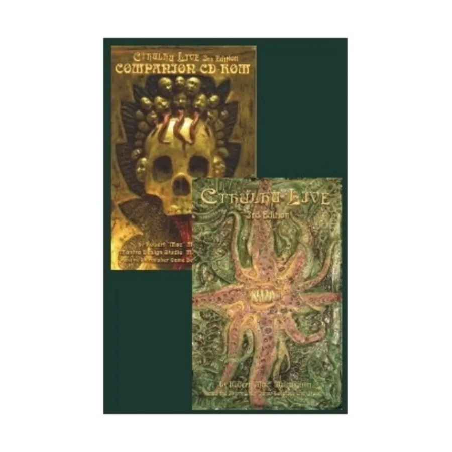 Бокс-сет Cthulhu Live and Companion CD-Rom (3rd Edition), Cthulhu Live (3rd Edition)
Бокс-сет Cthulhu Live and Companion CD-Rom (3rd Edition), Cthulhu Live (3rd Edition)