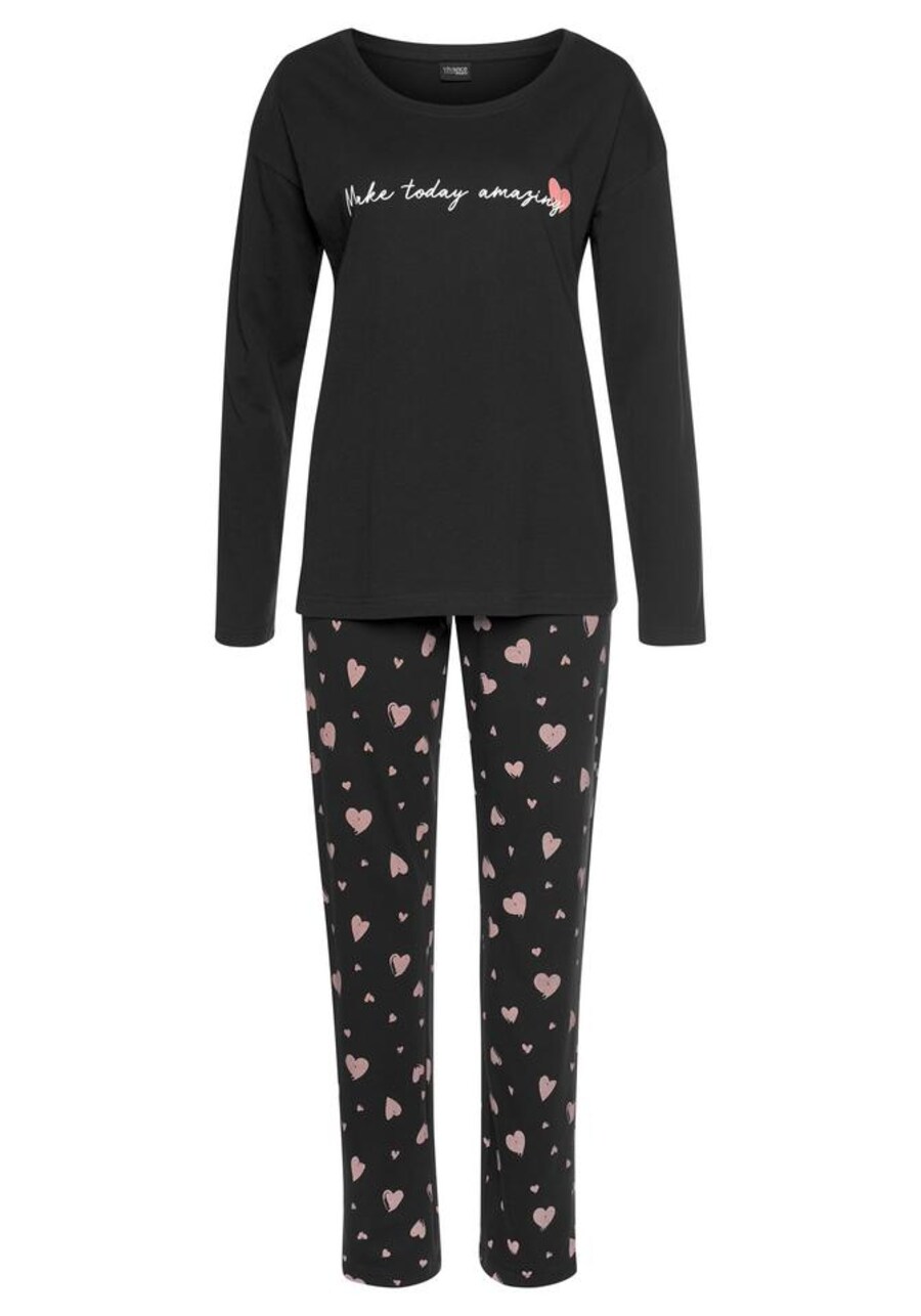 Пижама VIVANCE Dreams, черный
Пижама VIVANCE Dreams, черный