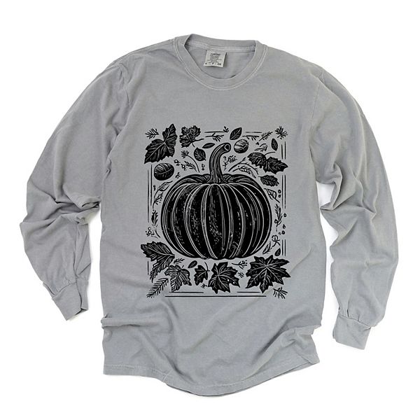 Футболка с длинным рукавом и принтом Pumpkin with leaves distressed, окрашенная в стиле garment dyed Simply Sage Market, Grey, Серый, Футболка с длинным рукавом и принтом Pumpkin with leaves distressed, окрашенная в стиле garment dyed Simply Sage Market,
Футболка с длинным рукавом и принтом Pumpkin with leaves distressed, окрашенная в стиле garment dyed Simply Sage Market, Grey, Серый, Футболка с длинным рукавом и принтом Pumpkin with leaves distressed, окрашенная в стиле garment dyed Simply Sage Market,