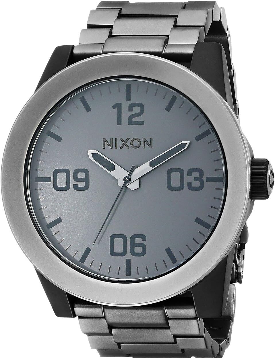 Часы Corporal SS Nixon, цвет Matte Black/Matte Gunmetal 
Часы Corporal SS Nixon, цвет Matte Black/Matte Gunmetal