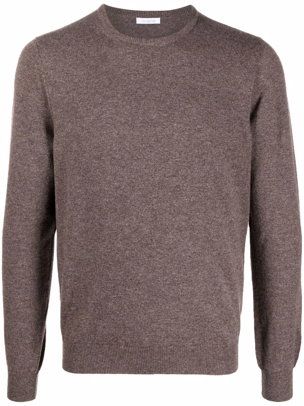 Кашемировый джемпер с круглым вырезом Malo, коричневый
Кашемировый джемпер с круглым вырезом Malo, коричневый