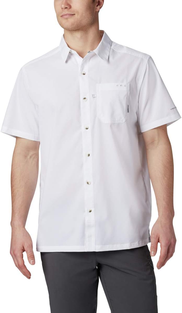 Columbia мужская стандартная рубашка Slack Tide Camp, White
Columbia мужская стандартная рубашка Slack Tide Camp, White