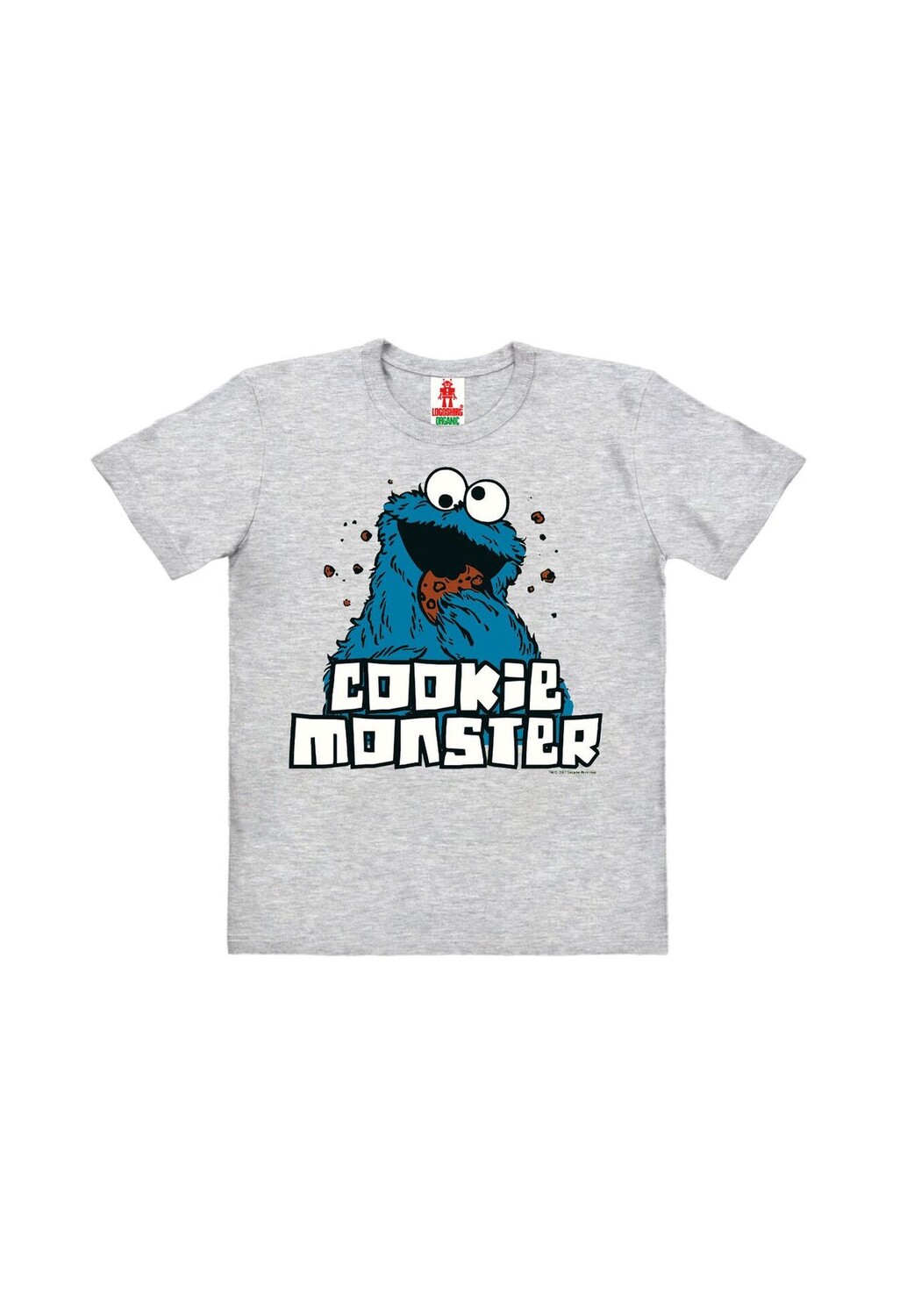 Футболка Organic Kids «Улица Сезам» - Cookie Monster LOGOSHIRT, цвет Grey Melange
Футболка Organic Kids «Улица Сезам» - Cookie Monster LOGOSHIRT, цвет Grey Melange