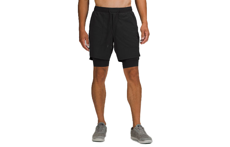 Лицензия на тренировку Спортивные шорты мужские Lululemon, черный
Лицензия на тренировку Спортивные шорты мужские Lululemon, черный