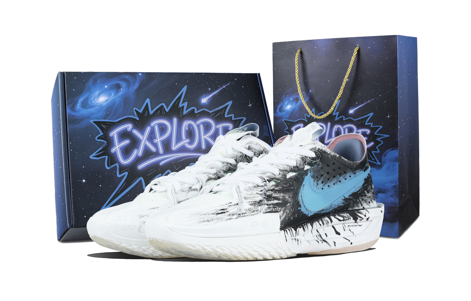 Nike Air Zoom G.T. Cut 3 Ink Blue амортизаторы нескользящие низкие баскетбольные кроссовки unisex
Nike Air Zoom G.T. Cut 3 Ink Blue амортизаторы нескользящие низкие баскетбольные кроссовки unisex