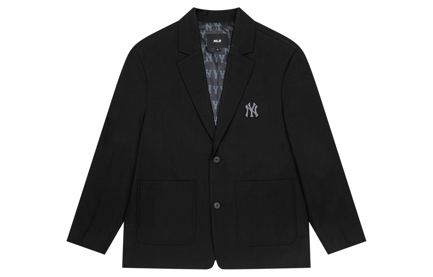 Деловой костюм унисекс черный Mlb
Деловой костюм унисекс черный Mlb