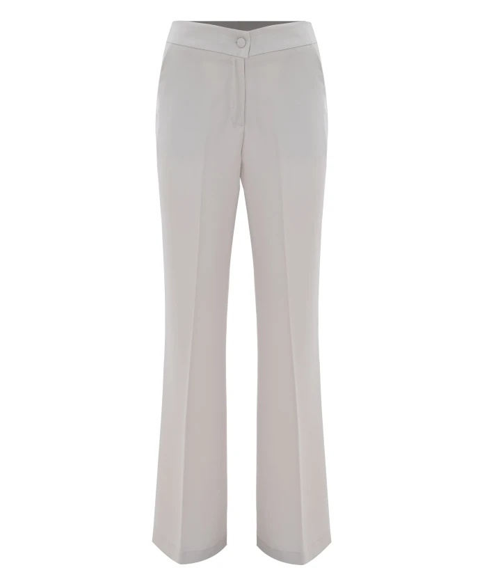 Элегантные брюки с широкими штанинами Kocca, белый
Элегантные брюки с широкими штанинами Kocca, белый