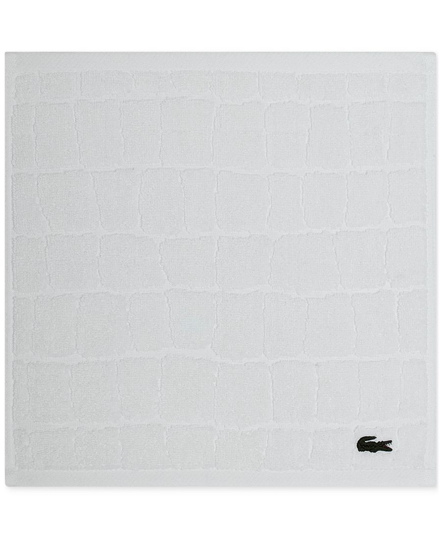Хлопковая мочалка heritage croc scale, 13 x 13 дюймов. Lacoste Home, White
Хлопковая мочалка heritage croc scale, 13 x 13 дюймов. Lacoste Home, White