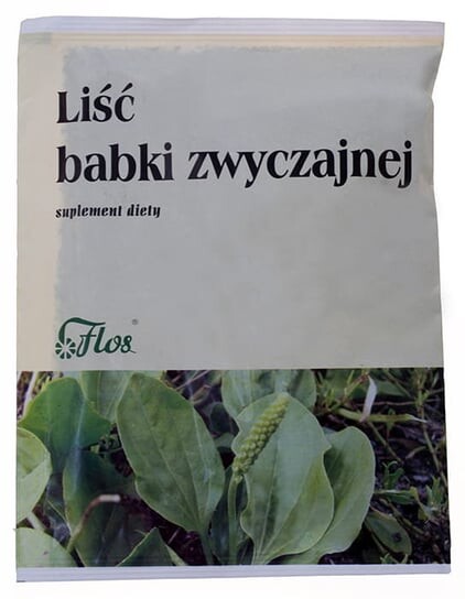 Flos, Лист подорожника, 50 г
Flos, Лист подорожника, 50 г