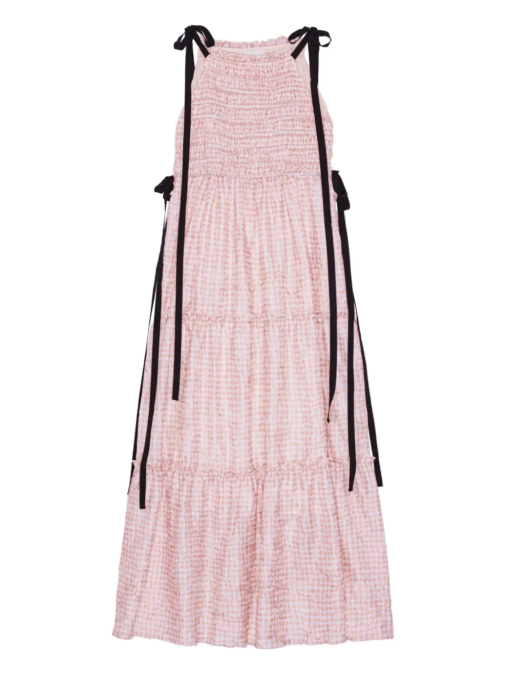 Ярусное платье со сборками GANNI, розовый
Ярусное платье со сборками GANNI, розовый