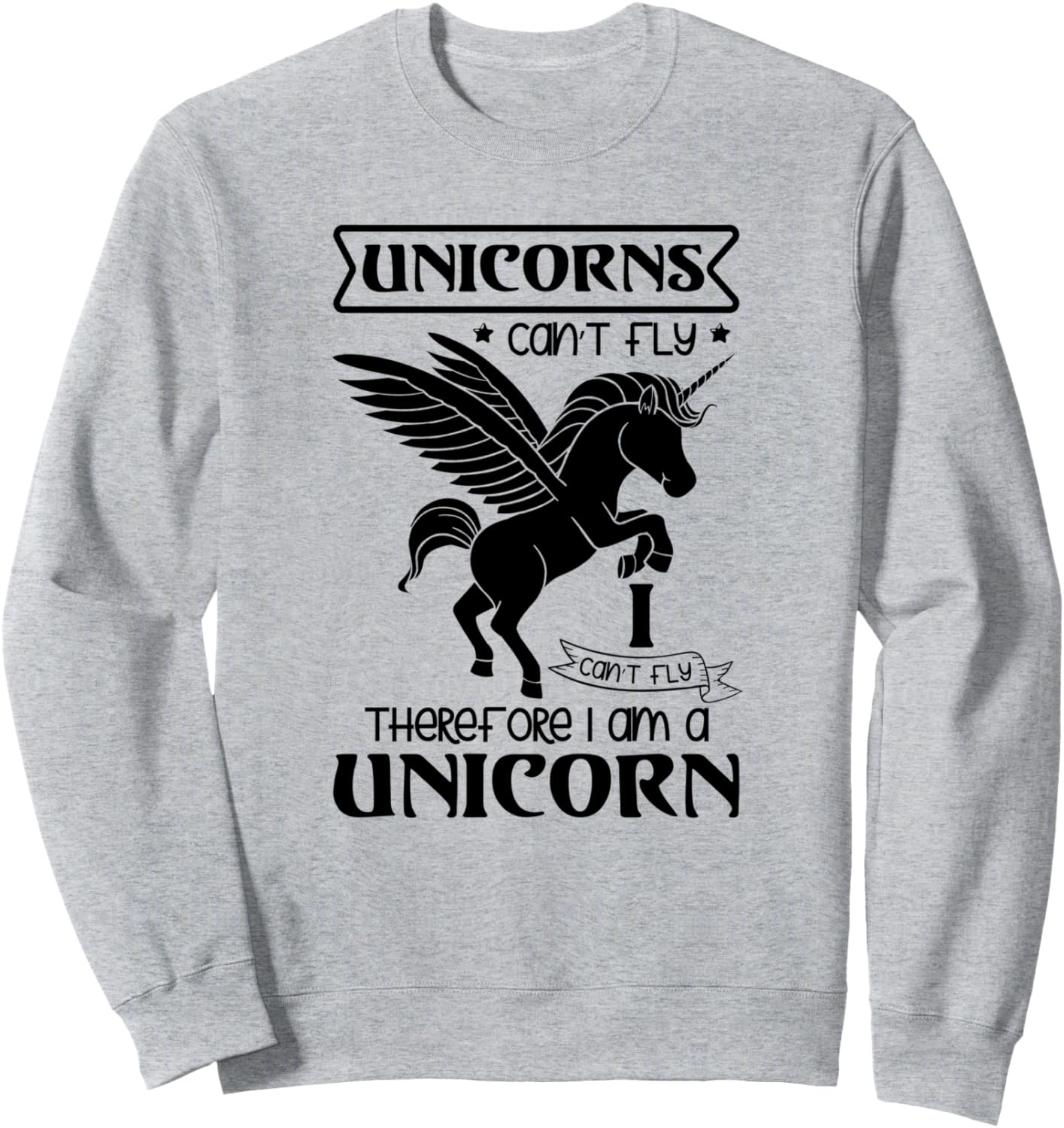 Единороги не умеют летать - Забавная толстовка для любителей единорогов Unicorns Can'T Fly, серый
Единороги не умеют летать - Забавная толстовка для любителей единорогов Unicorns Can'T Fly, серый
