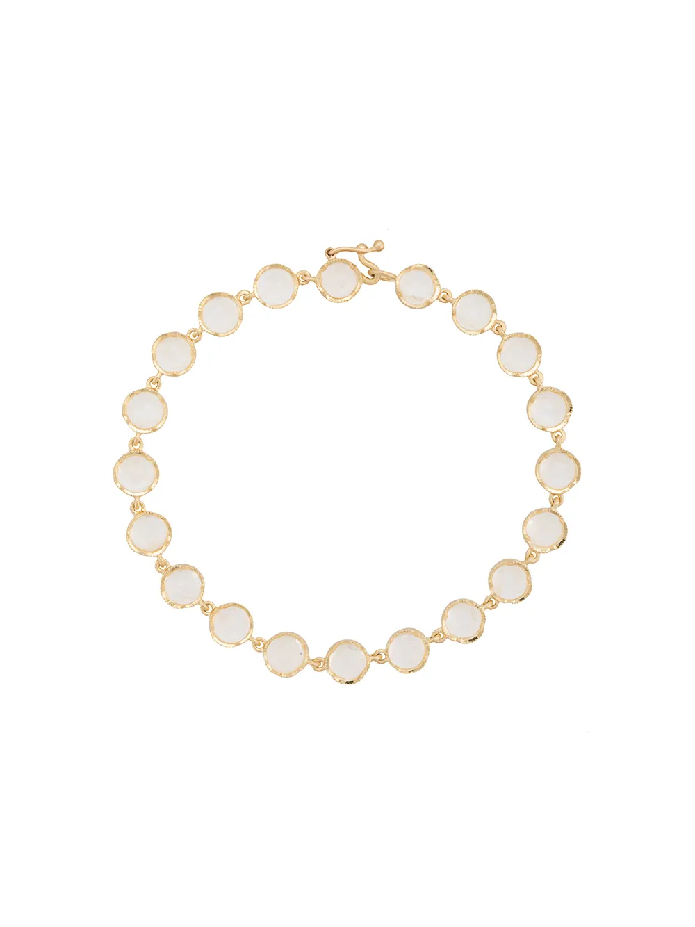 Золотой браслет с лунным камнем Irene Neuwirth
Золотой браслет с лунным камнем Irene Neuwirth